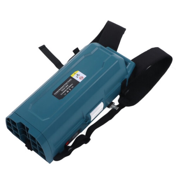 Catu Daya Portabel Ransel, Lithium 18V, Pengisian Cepat, Desain Ergonomis